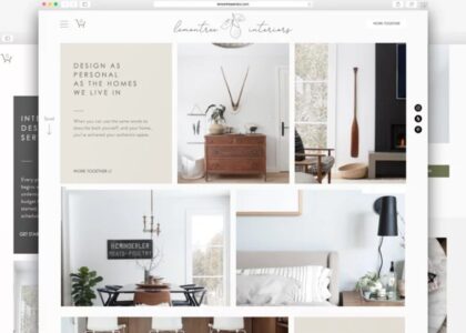 Design a Website for an Interior Design Firm